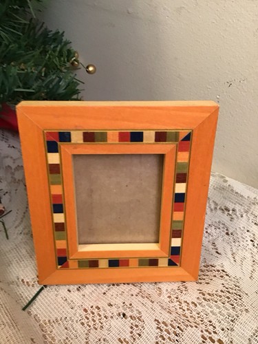 Multi colored wood inlay look - multi,