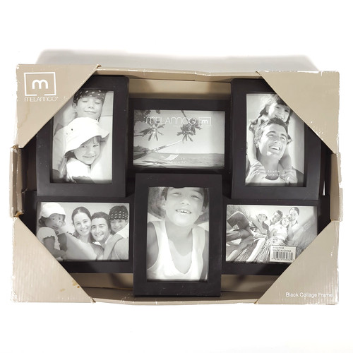Melannco black collage frame